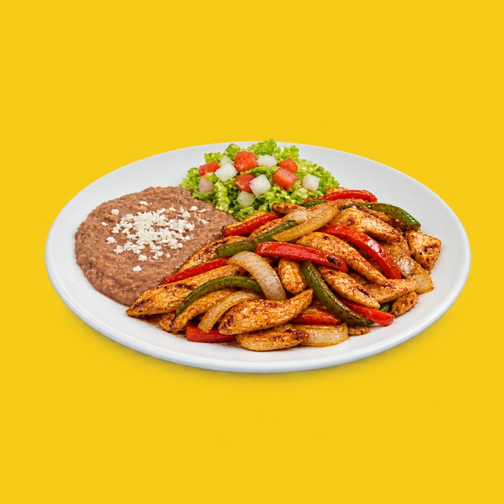 Fajitas de pollo